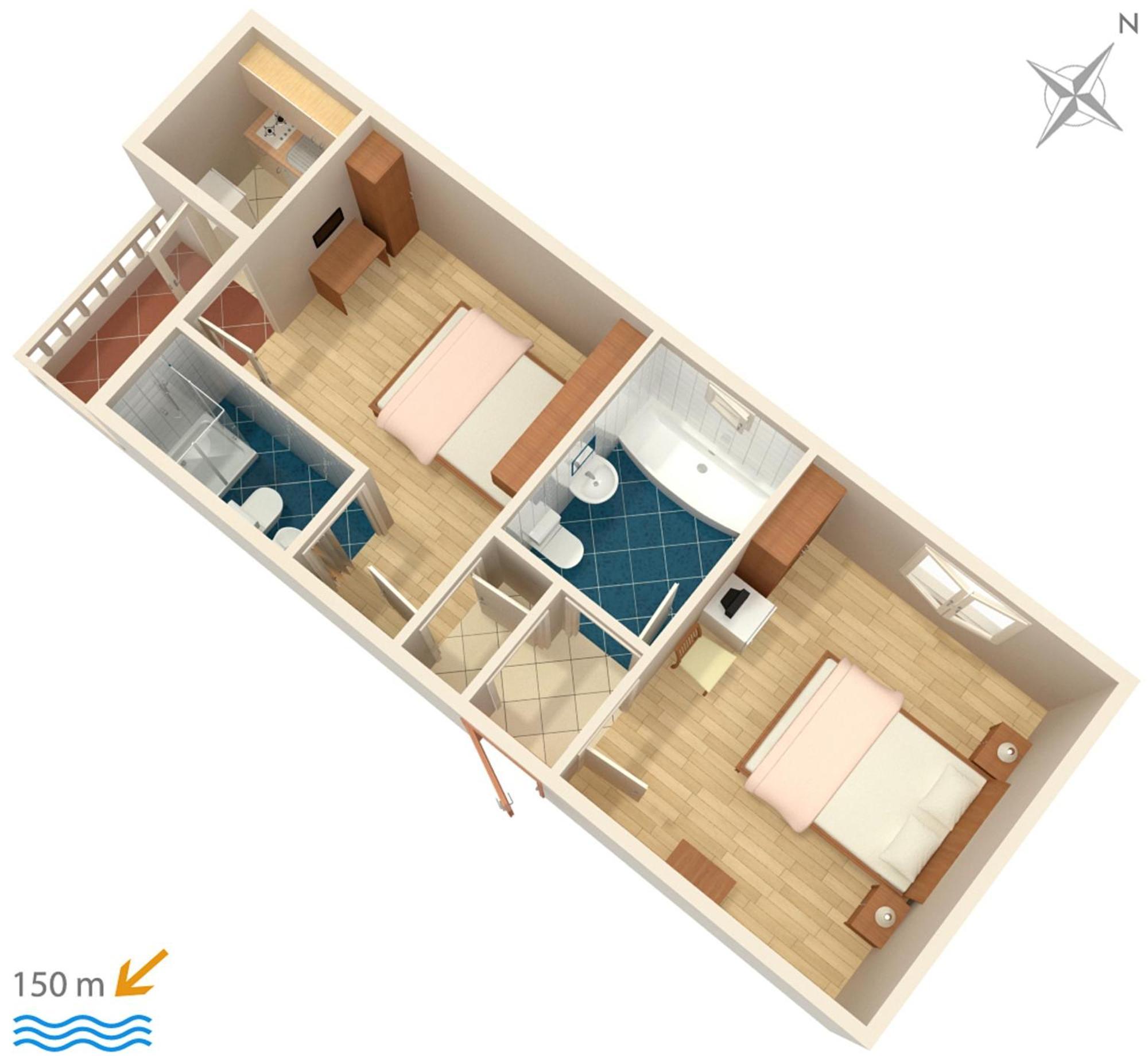 Apartments By The Sea Duce, Omis - 5973 Ngoại thất bức ảnh